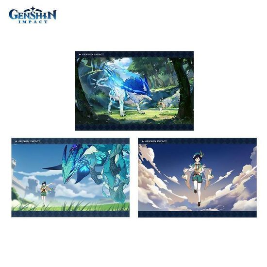 Карточки коллекционные Genshin Impact Venti 6942421114284