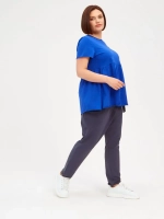 Футболка с баской оверсайз