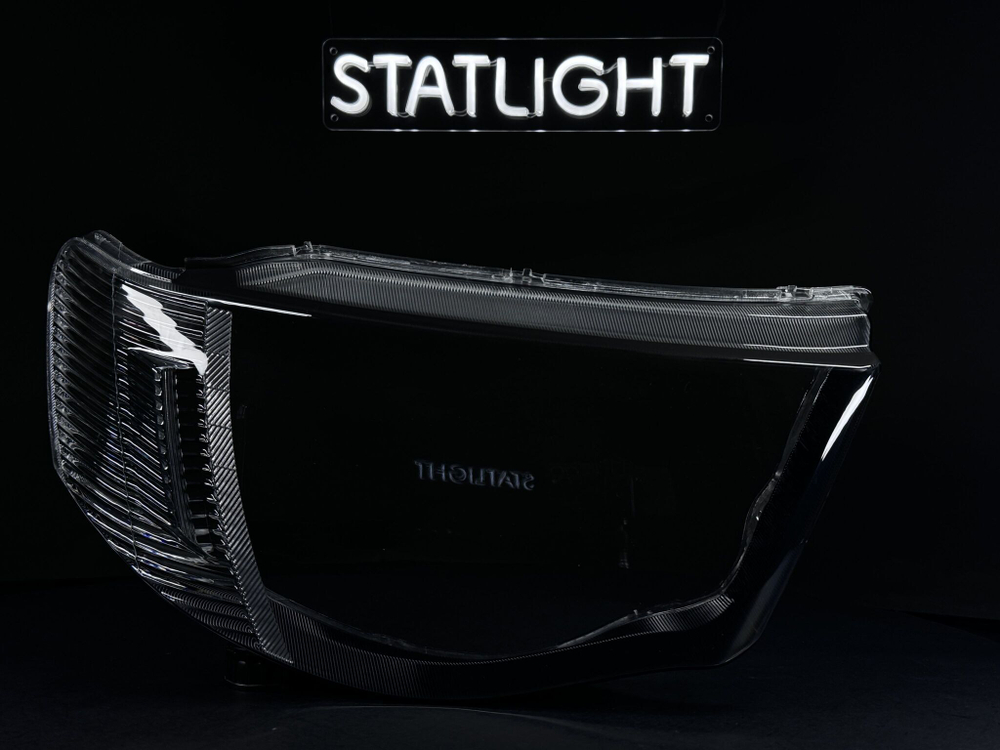 Правое стекло фары Mitsubishi Triton L200 2005-2015