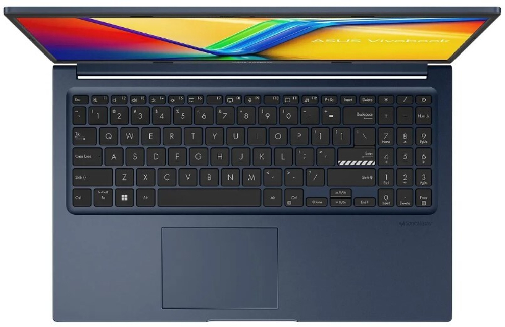 Ноутбук  ASUS VivoBook 15 X1504VA-NJ1164 15.6 ", Core i5, 16 Гб RAM, 512 Гб SSD, Iris Xe Graphics, Синий