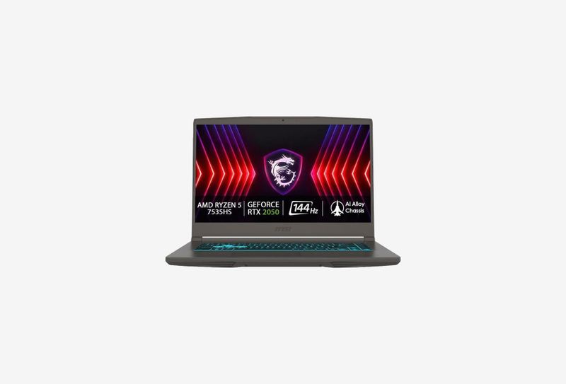 Ноутбук 15.6" MSI AMD Ryzen 7-7735HS 3200 8 DDR5 GeForce RTX 3050 для ноутбука 4096 7735HS