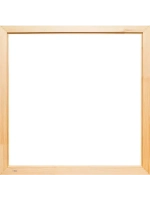 Деревянная рама 60x60 для картин на подрамнике сеч. 40x18