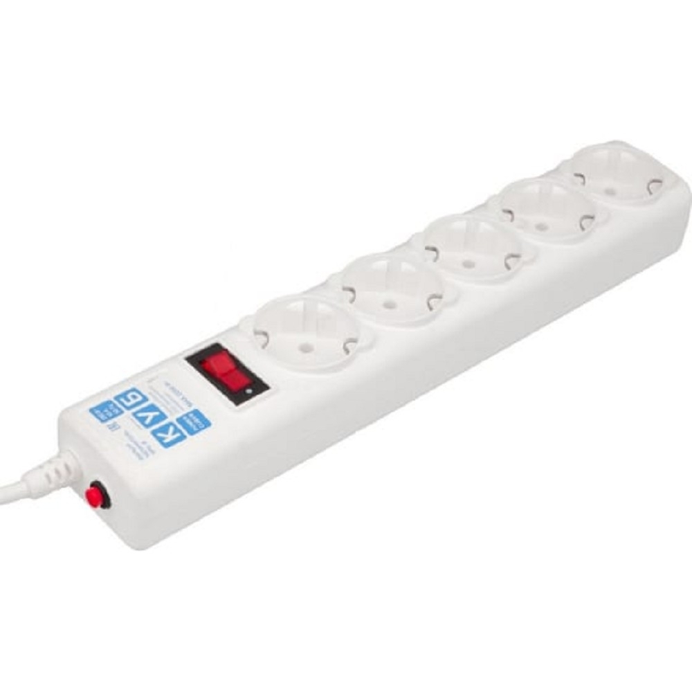 PowerCube Сетевой фильтр 1.9м 5 розеток (SPG-B-6-WHITE), белый
