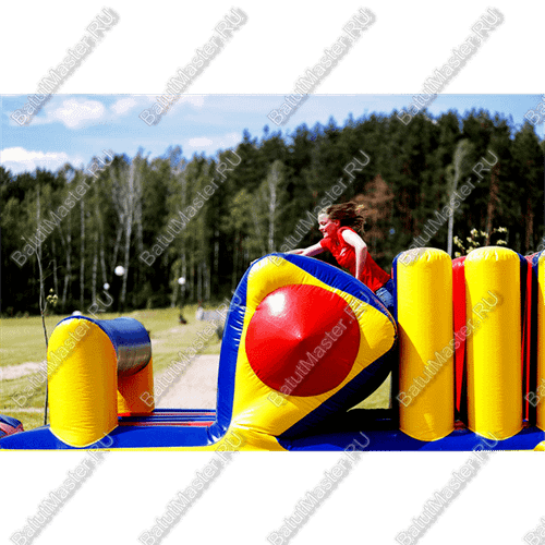 Надувная полоса препятствий "Веселые старты"