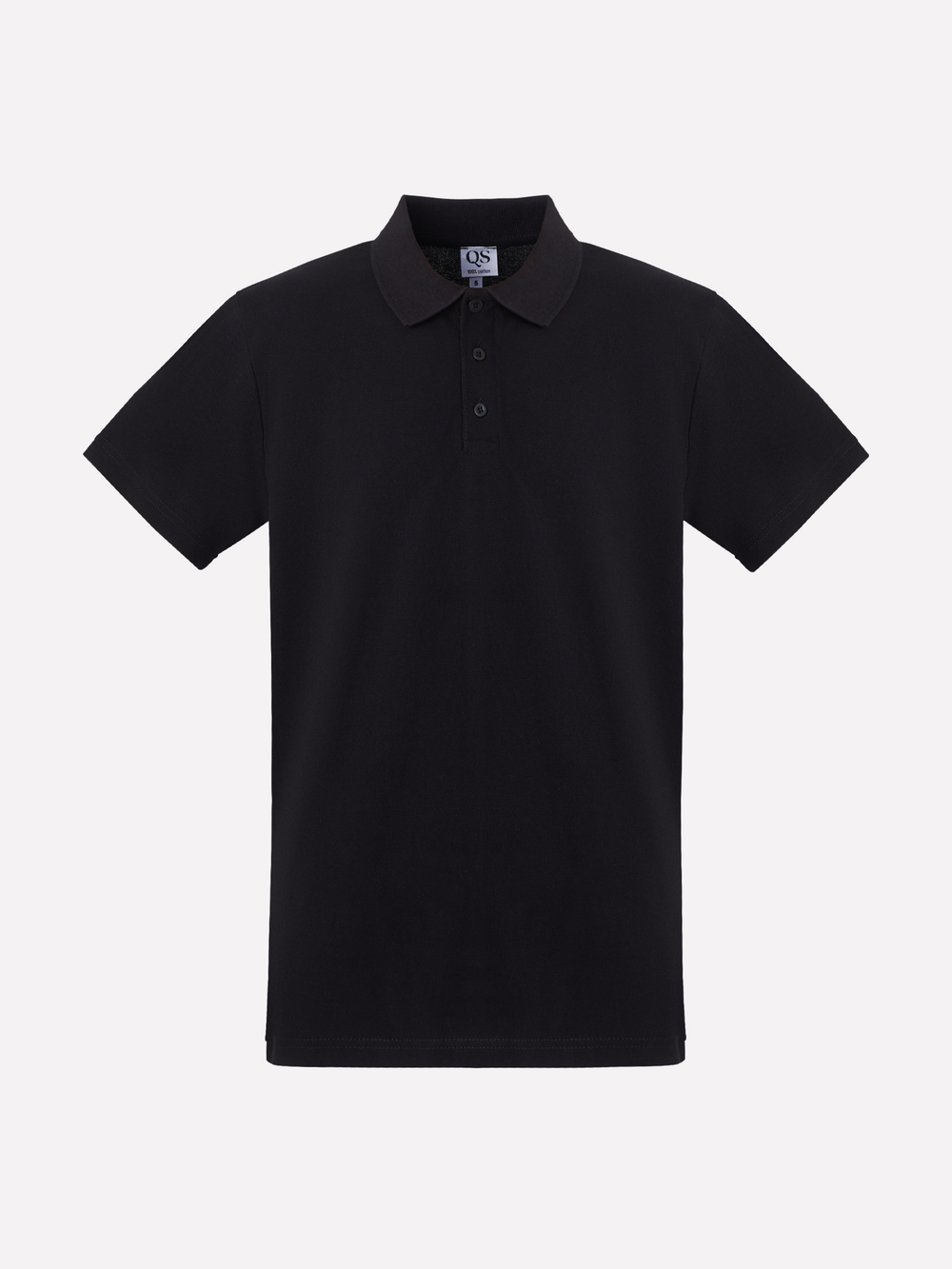 Поло с коротким рукавом 100 % хлопок.