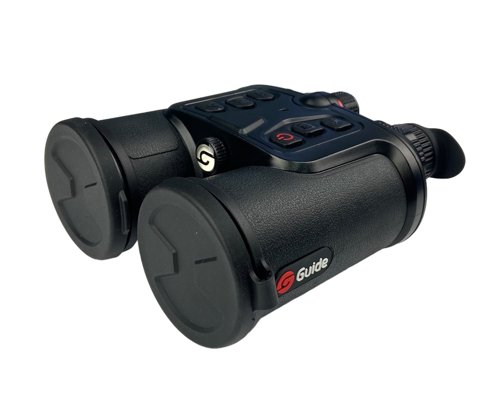 Тепловизионный бинокль Guide TN430 400х300 35мм х2.3/х9.2 дальномер WiFi 1000м