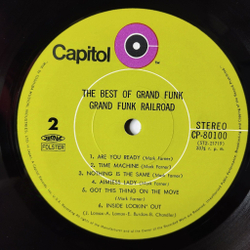Винтажная виниловая пластинка LP The Best Of Grand Funk (Japan 1971) (No Obi) Aimless Lady