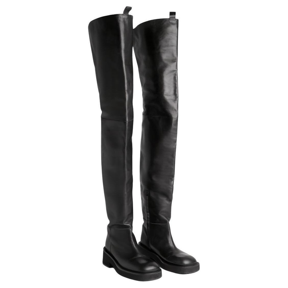 MM6 Maison Margiela Over the knee Boots Women"s Black
