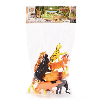 Набор диких животных 8шт, пакет YL1328-43