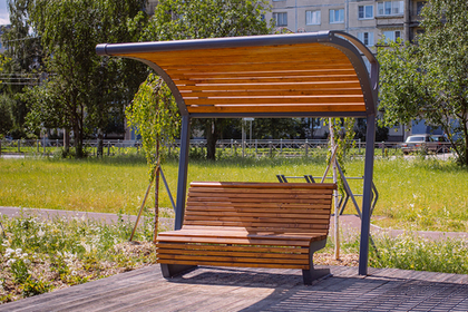 Скамья с навесом SK00057