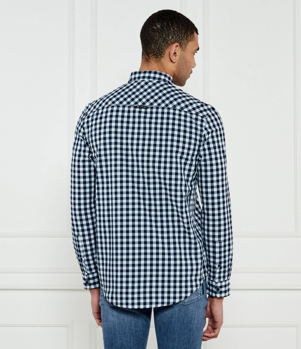 Рубашка Tommy Jeans - темно-синий(DM0DM19655)