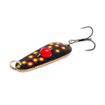 Блесна колеблющаяся Kuusamo Rasanen 50/14 (бусинка) BL/GR/G/O-C, UV