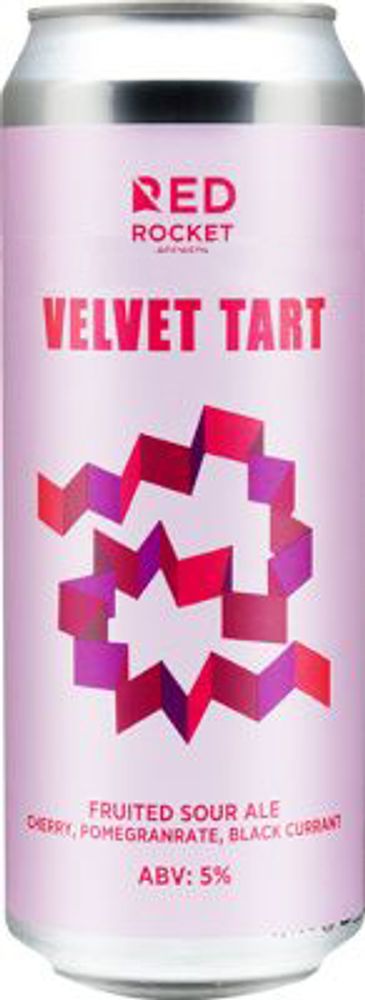 Пиво Рэд Рокет Вельвет Тарт / Red Rocket Velvet Tart 0.45 - банка