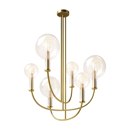 Люстра на штанге Maytoni   MOD333PL-06BS