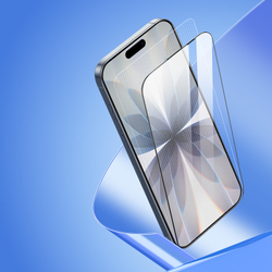 Защитное стекло для смартфона iPhone 17, серия Roga Series от Dux Ducis (комплект для автоматического выравнивания и установки)