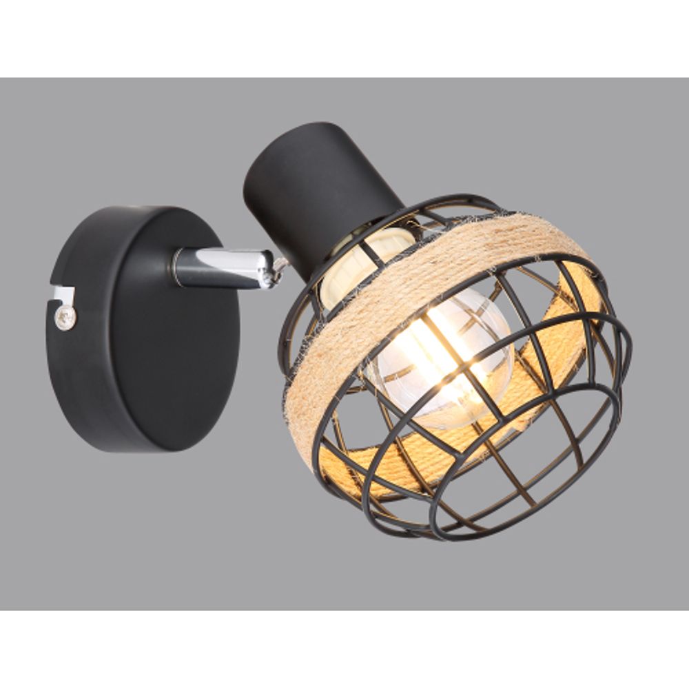 Светильник настенно-потолочный спот Rivoli   7033-701 1 х E14 40 Вт поворотный