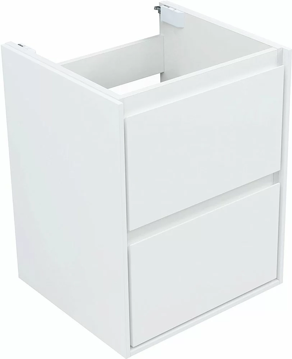 Тумба с раковиной Aquanet Милан 336366/329252 50 белый глянец