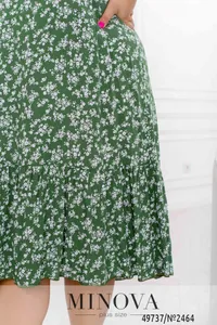 Платье 2464-хаки Minova