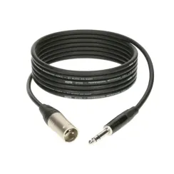 Klotz M1MS1K1000 Black XLR(m) – Jack 6.3 10m