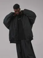 Бомбер One Two Basic черный