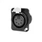 Seetronic MK5F2C-BG Панельный разъём XLR тип D, "мама"