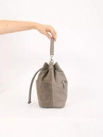 сумка через плечо маленькая натуральная замша