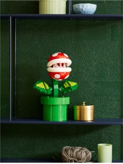 Конструктор Супер Марио Super Mario - Растение-пиранья