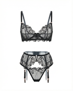 Miss Tease Пояс Ruby, черный