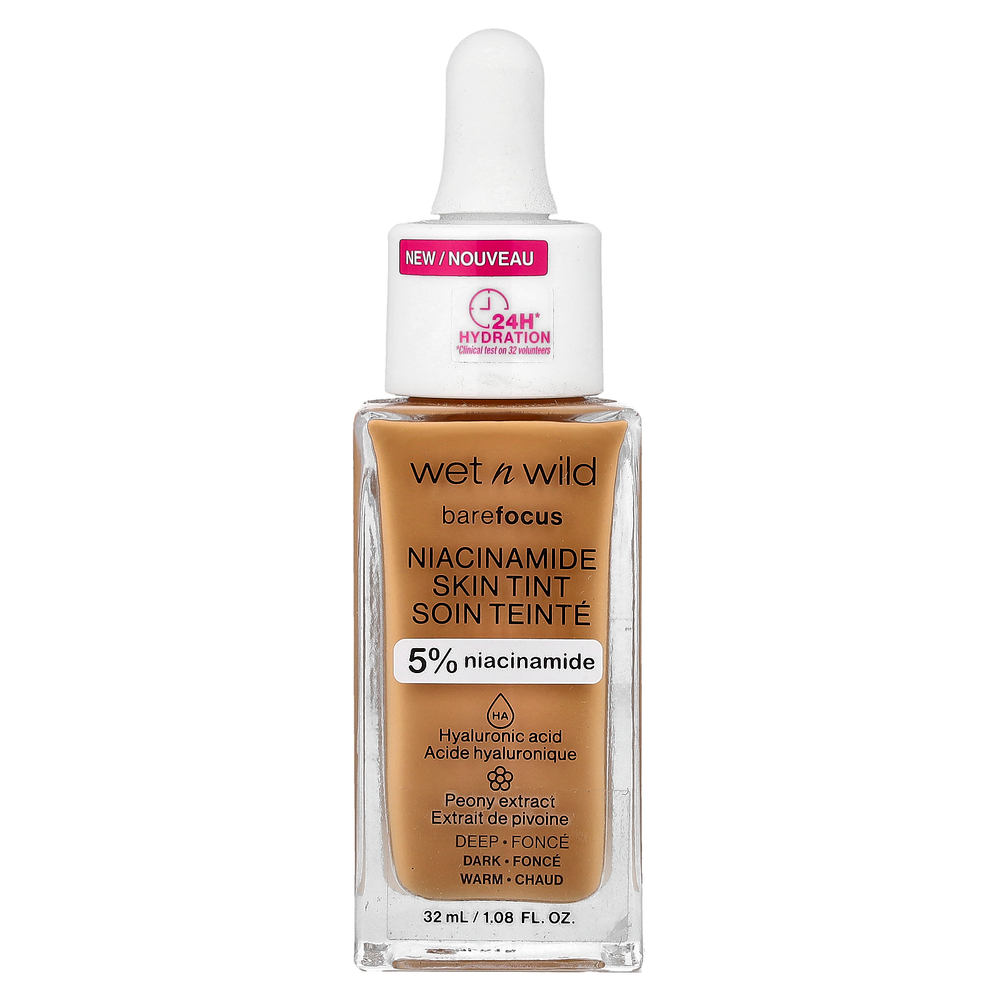 wet n wild, Barefocus, никотинамид, краситель для кожи, 1116325 темный, 32 мл (1,08 жидк. унции)
