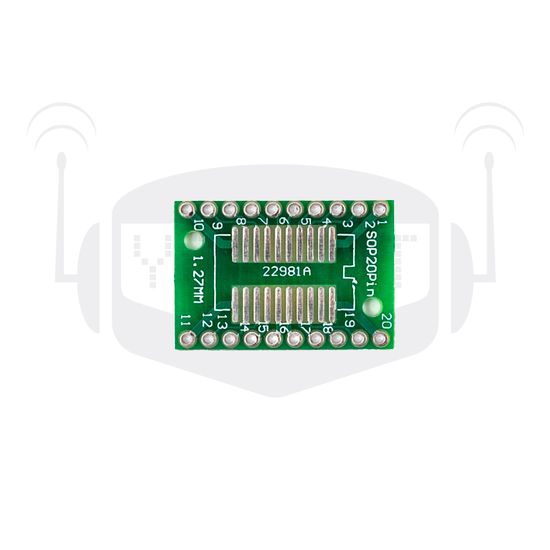 Двусторонняя SOP20 SSOP20 TSSOP20 печатная плата, шаг выходов 2.54 мм