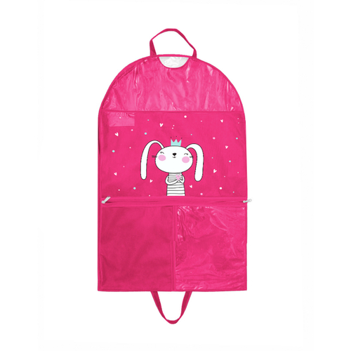 Чехол детский Зайка 80х50 (фуксия)