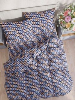 Наволочка комплект 2шт перкаль Сказка "Вязание" 50x70 см на молнии