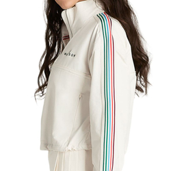 Женская теннисная куртка Wilson Davenport Popover Woven - sandrift