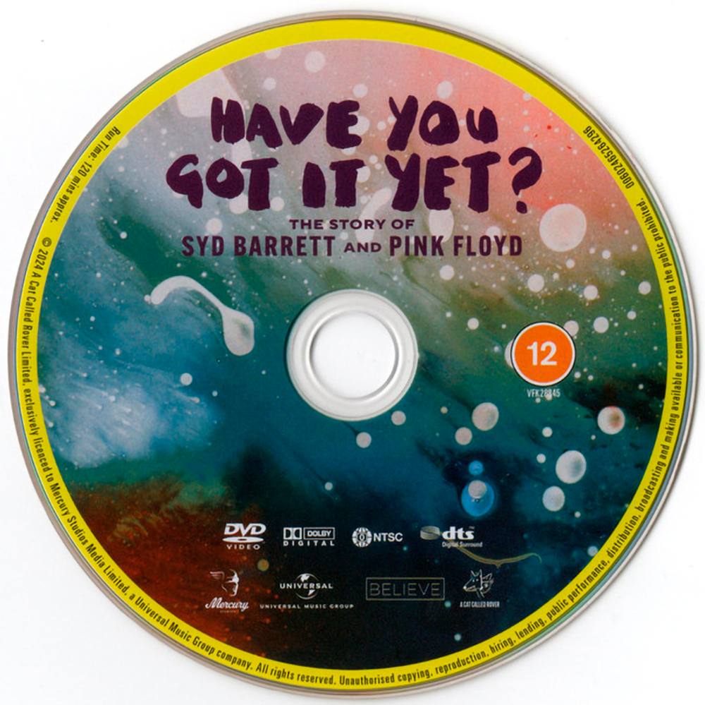 Syd Barrett And Pink Floyd / Have You Got It Yet? (The Story Of Syd Barrett And Pink Floyd) (Blu-ray+DVD)