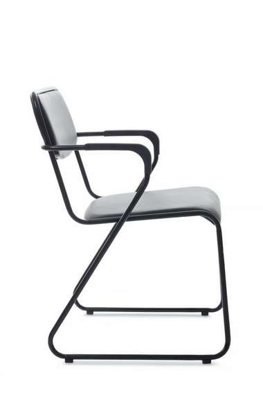 Кресло Nix Plus RCH OMKL-03B Черный/Металл Черный