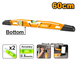 Уровень пузырьковый усиленный 60 см INDUSTRIAL