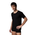 Классическая футболка свободного покроя Doreanse Cotton Basic (Размер: S) (Цвет: черный)