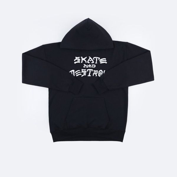 Худи Thrasher Skate & Destroy Hood (black) артикул: - купить в магазине Дайс