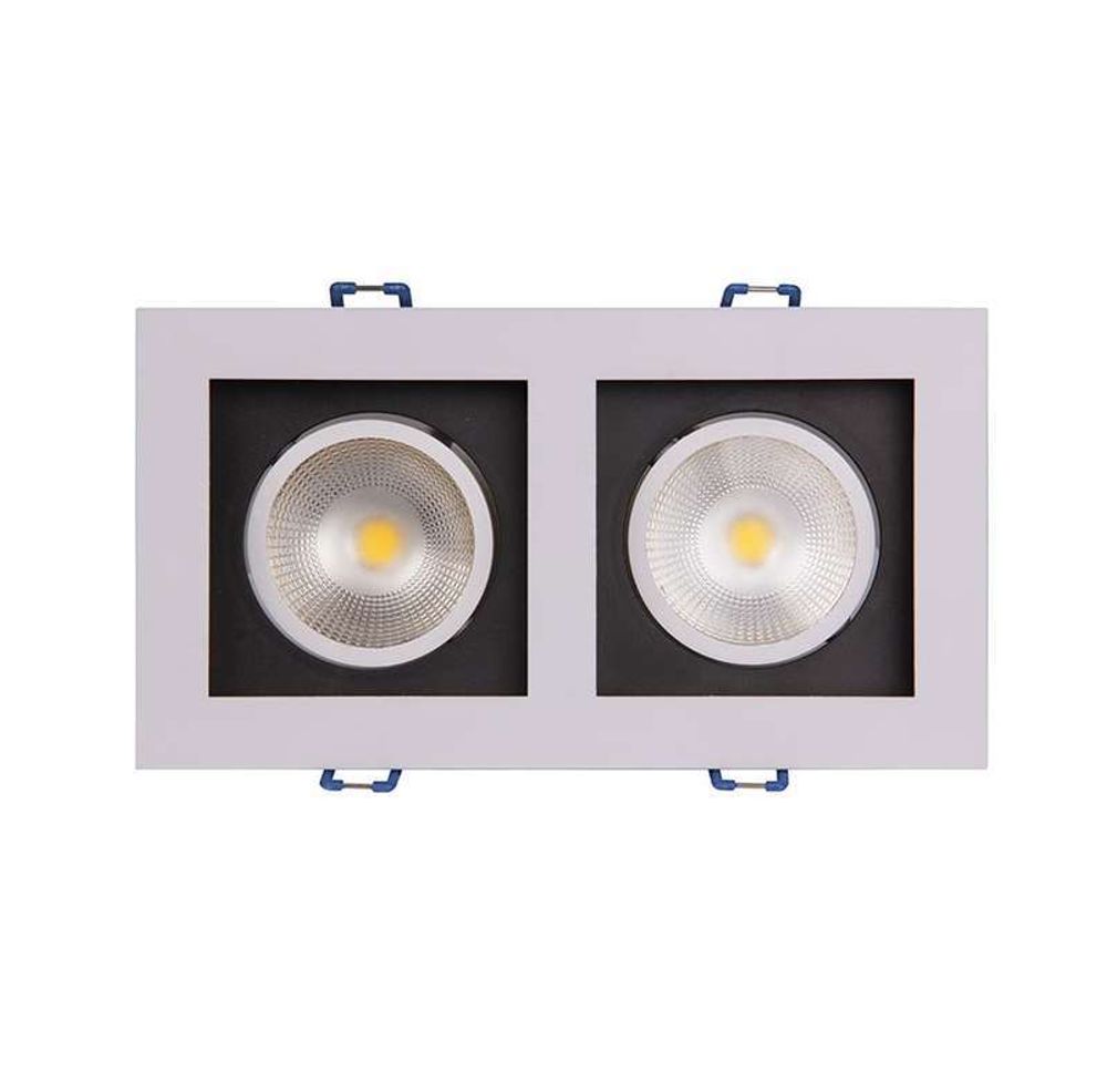 Светильник светодиодный PSP-S 212 2х8Вт 4000К IP40 24град. ДВО карданный бел. JazzWay 5005655 Светильник светодиодный PSP-S 212 2х8Вт 4000К IP40 24град. ДВО карданный бел. JazzWay 5005655