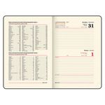 Ежедневник датированный 2023 А5 138x213 мм BRAUBERG "Imperial", под кожу, черный, 114036