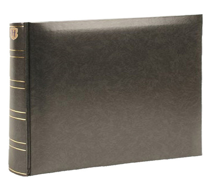 HENZO 10002 21.5х16/50 бел.стр Basicline (черный) ф/альбом