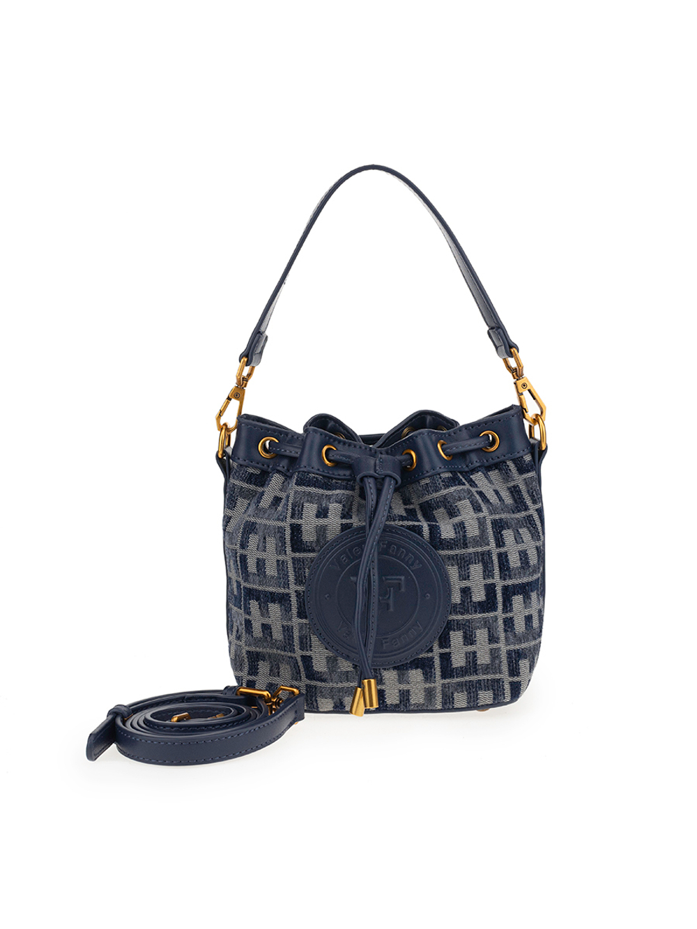 VF6220-1 Сумка жен., иск.кожа + текстиль