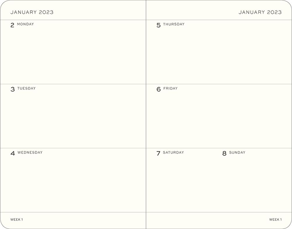 Еженедельник Leuchtturm1917 (367610)