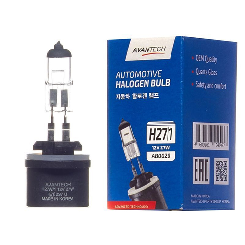 Лампа головного света Avantech H27/1 12V 27W (880 Series) AB0029