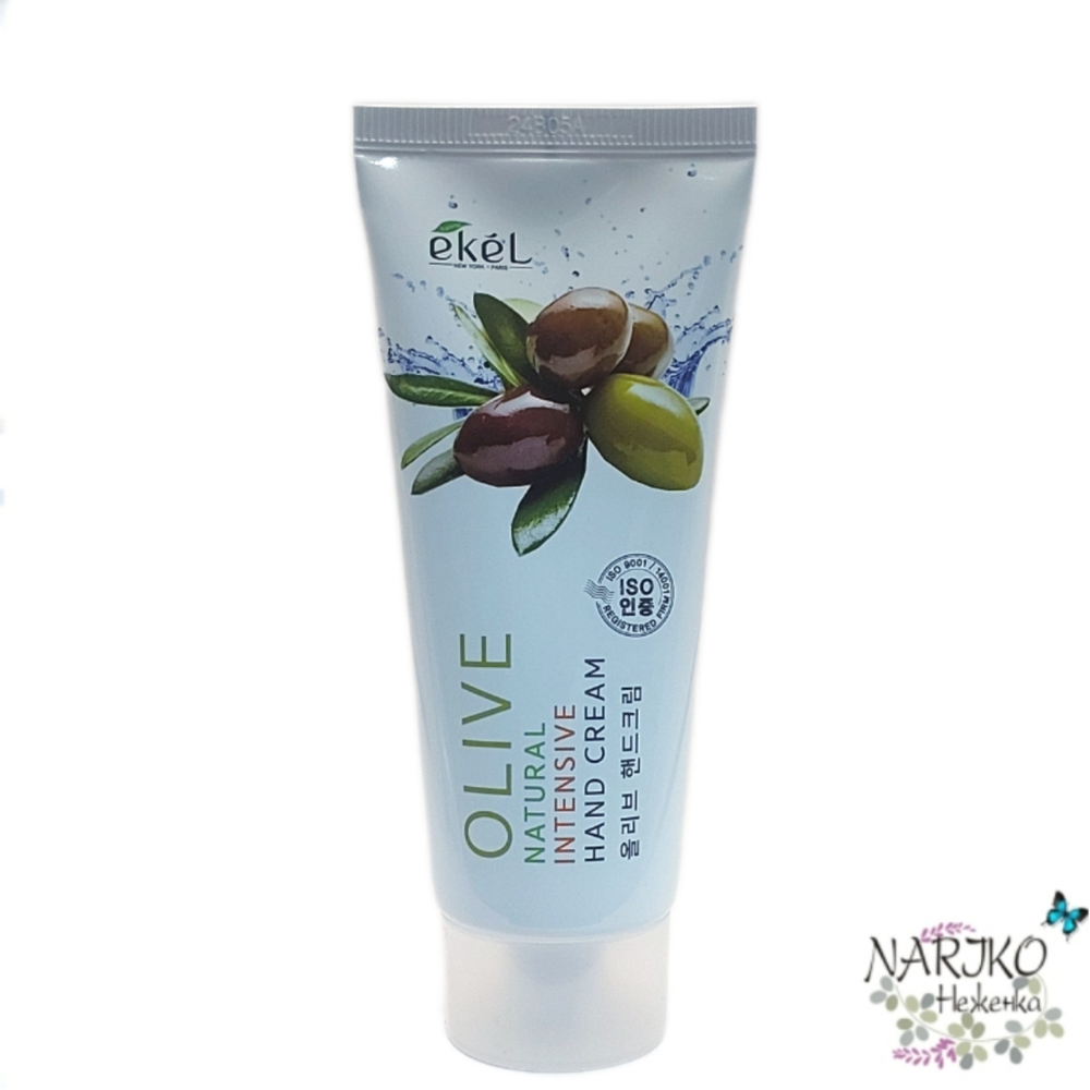 Крем для рук интенсивный с Оливой EKEL Olive Natural Intensive Hand Cream, 100 мл.