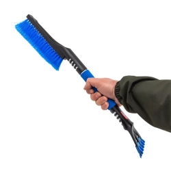 Щетка для снега со скребком 60.5см Forsage F-X20 bl