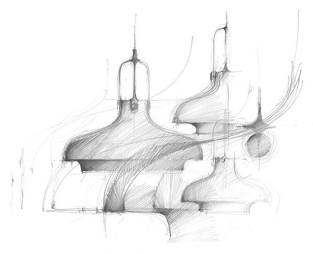 Подвесной дизайнерский светильник Copenhagen by Space Copenhagen D60 (розовый)