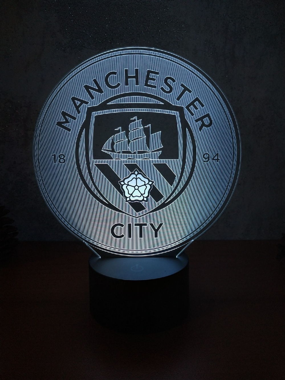 3D Светильник "Manchester City FC" (Манчестер Сити)
