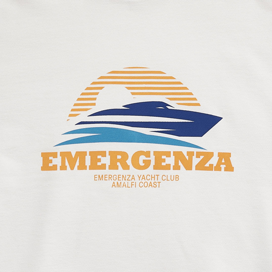 AMALFI CROPPED SWEATSHIRT OVERSIZED LOOSE