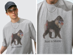 Футболка Nothomme Monterest Grey